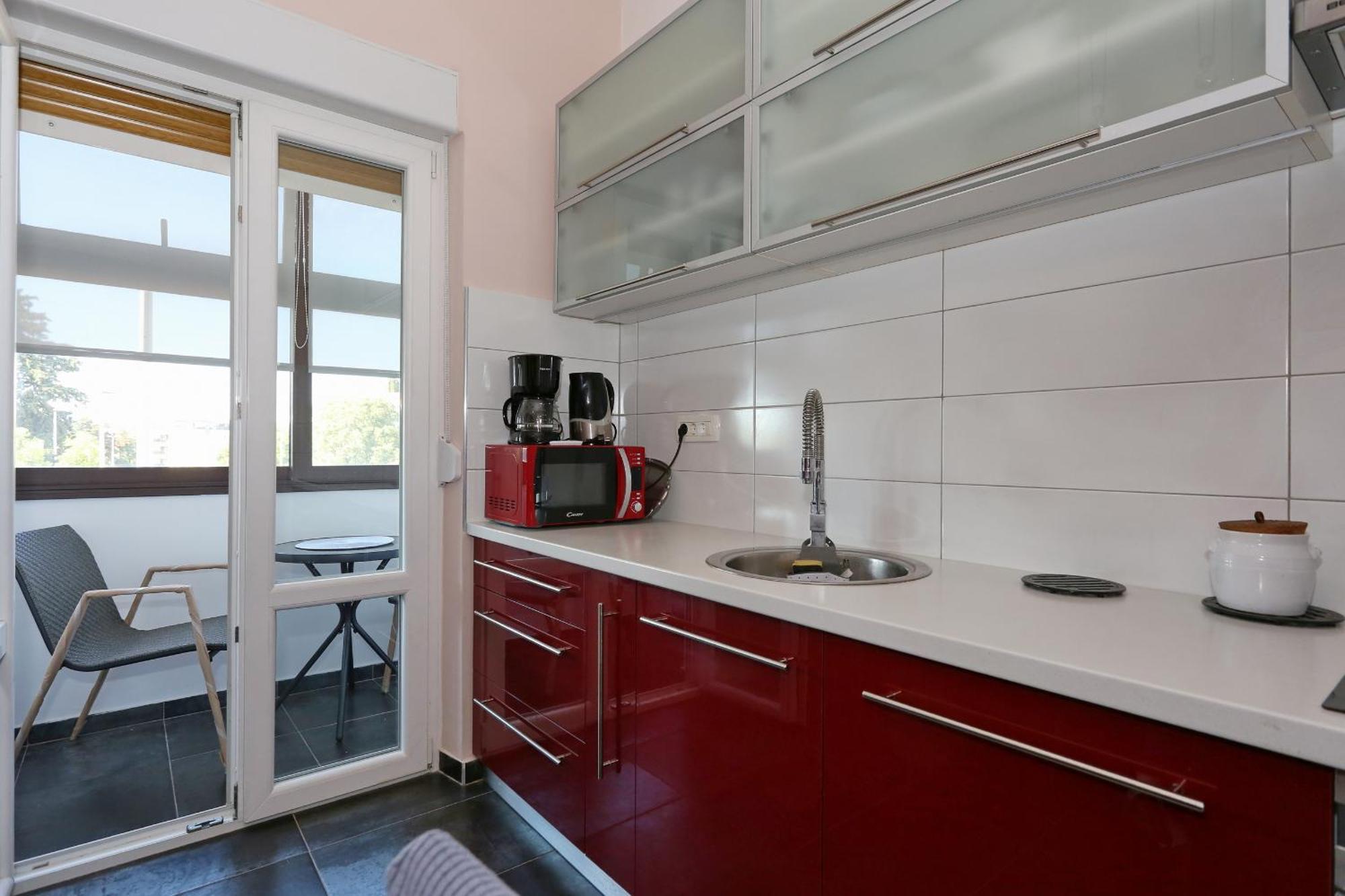 Apartment Ksenija 扎达尔 外观 照片